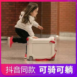 Multifunction Super Can Ride Sleep Reclining Removable Child Travel Artifact Rolling Luggage Spinner Brand Travel Suitcase Aimak Store