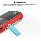 C 803 Portable Bluetooth Speaker FM Radio Receiver USB TF MP3 Player With LED Flashlight Support 2 Rechargeable 18650 Battery Aimak Store