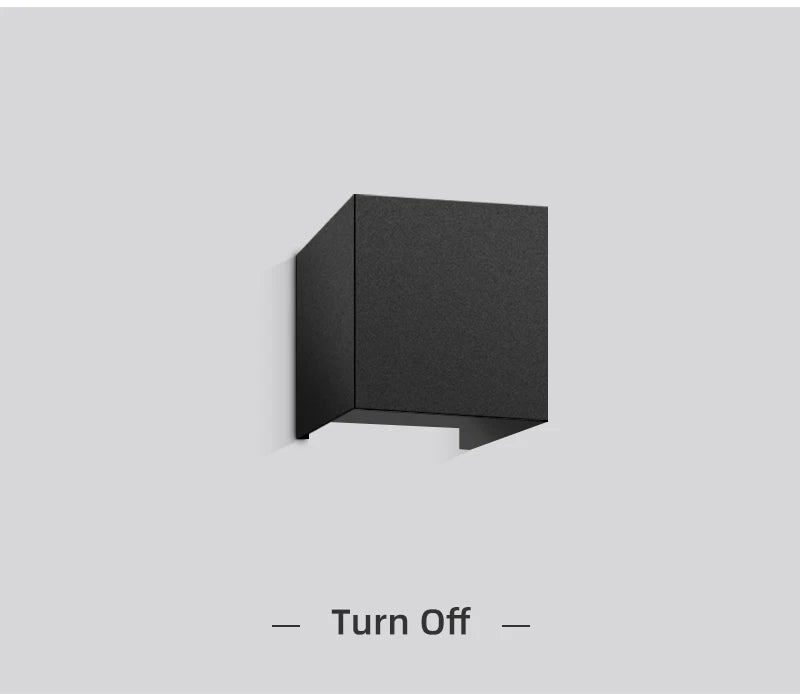 Outdoor Wall Lamp IP65 Waterproof Garden Lighting AC86-265V Exterior Wall Light Living Room Stair Porch Light Home Decor Fixture Aimak Store