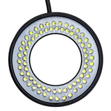Microscope 72 LED Ring Cold Warm Light USB 5V Integrated Adjustable Dimmer Illuminator Lamp Source Monocular Stereo Trinocular Aimak Store