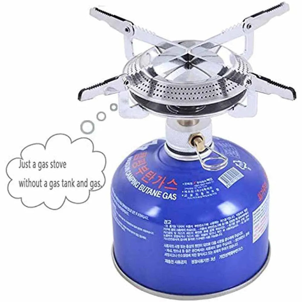 Windproof Camping Gas Stove Portable Foldable Backpack Electronic Stove Head Outdoor Cooking Picnic HikingMountaineering Camping Aimak Store
