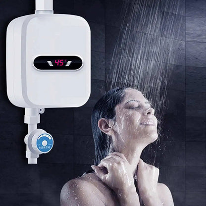 Heater for home Electric Tankless 3500W Mini Instant Hot Water Heater Kitchen Faucet Tap Heating 3 Seconds Instant Heating