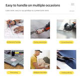 Laser Level And Distance Meter Vertical & Horizontal Lasers Tape Aligner Bubbles Ruler,For Garden Building Woodworking Tools Aimak Store