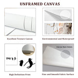 5 Pieces Wall Art Canvas Painting Big Full Moon over Ocean Landscape Modern Abstract Pictures For Living Room Home Decoration Aimak Store