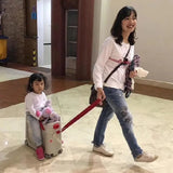 Multifunction Super Can Ride Sleep Reclining Removable Child Travel Artifact Rolling Luggage Spinner Brand Travel Suitcase Aimak Store
