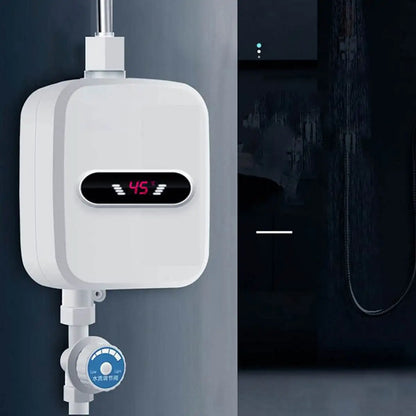 Heater for home Electric Tankless 3500W Mini Instant Hot Water Heater Kitchen Faucet Tap Heating 3 Seconds Instant Heating