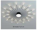 QIYIMEI Modern Ceiling Lights LED Luster Indoor Lighting For Bedroom Hall Living Kids Room Acrylic Lamps Fixture Frame 175-260V Aimak Store