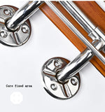 Wall Mounted Solid Wood Folding Stool Bathroom And Shower Chair Porch Shoe Changing Stool Relaxation Bathroom Folding Chair Aimak Store