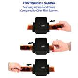 Slide Scanner 35mm Negative Film Scanners 135 Slide and Film Converter 17.9 MP Moive Scaner to Digital Converter Photo Scanners Aimak Store