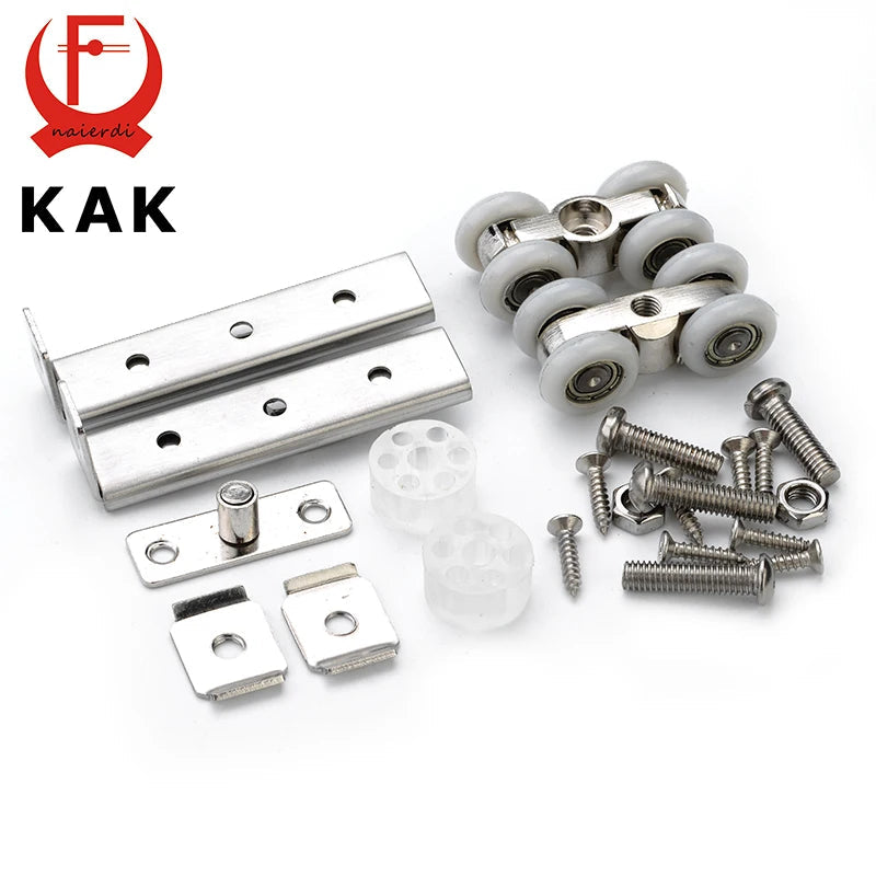 KAK 2pcs Folding Shelf Bracket Heavy Duty Stainless Steel Collapsible Shelf Bracket Hardware for Table Work RV Car Saving Space Aimak Store