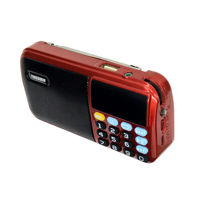 C 803 Portable Bluetooth Speaker FM Radio Receiver USB TF MP3 Player With LED Flashlight Support 2 Rechargeable 18650 Battery Aimak Store