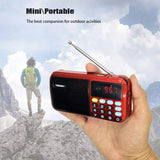 C 803 Portable Bluetooth Speaker FM Radio Receiver USB TF MP3 Player With LED Flashlight Support 2 Rechargeable 18650 Battery Aimak Store