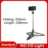 4 in 1 Wireless Bluetooth Selfie Stick 1580mm With Double Fill Light Foldable Tripod Monopod For Gopro Action Cameras Smartphone Aimak Store