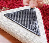 4pcs/Set Reusable Washable Rug Carpet Mat Grippers Non Slip Silicone Grip For Home Bath Living Room Aimak Store