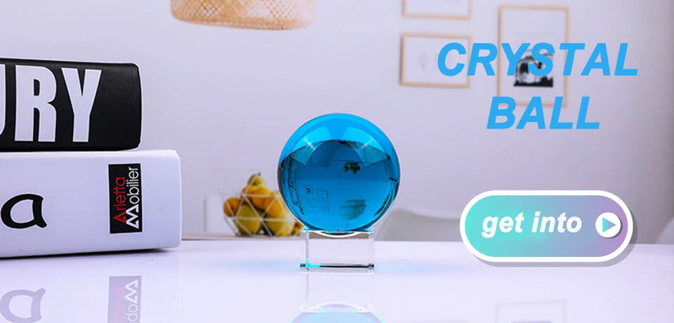 Photo Text Personalized Crystal Ball 2D Laser Engraving Pets Baby Family Picture Customized Glass Sphere Souvenir Birthday Gifts Aimak Store