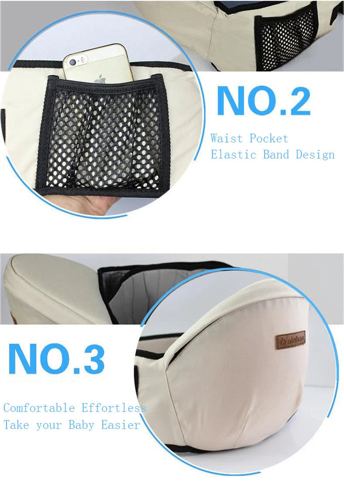 Baby Carrier Waist Stool Walkers Baby Sling Hold Waist Belt Backpack Hipseat Belt Kids Adjustable Infant Hip Seat Aimak Store