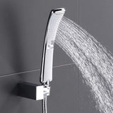 High Quality Bathroom Square ABS in Chrome Bathroom High Pressure Hand Shower Set With Shower & Hose Bathroom Accessories Aimak Store