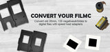 Slide Scanner 35mm Negative Film Scanners 135 Slide and Film Converter 17.9 MP Moive Scaner to Digital Converter Photo Scanners Aimak Store