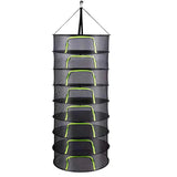 2-8 Layers Drying Net For Herbs Fish Hanging Basket Folding Dry Rack Herb Vegetable Dryer Bag Mesh Flowers Buds Plants Organizer Aimak Store