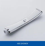 High Quality Bathroom Square ABS in Chrome Bathroom High Pressure Hand Shower Set With Shower & Hose Bathroom Accessories Aimak Store