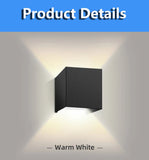 Outdoor Wall Lamp IP65 Waterproof Garden Lighting AC86-265V Exterior Wall Light Living Room Stair Porch Light Home Decor Fixture Aimak Store