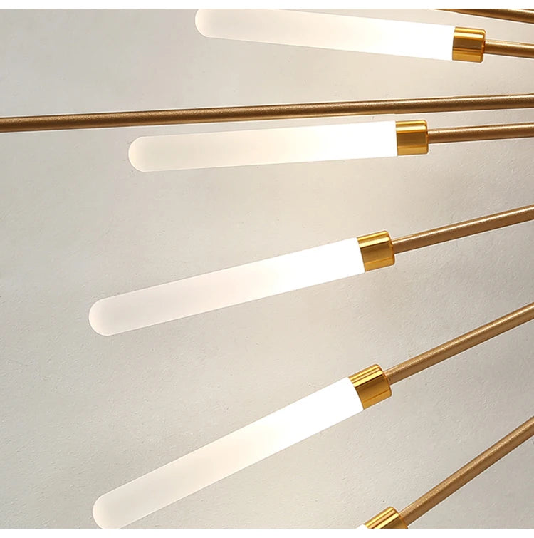 QIYIMEI Modern Ceiling Lights LED Luster Indoor Lighting For Bedroom Hall Living Kids Room Acrylic Lamps Fixture Frame 175-260V Aimak Store