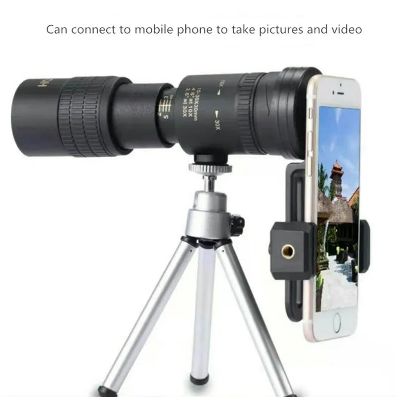 Maifeng 8-40x40 Monocular Telescope Compact Retractable Zoom Waterproof Bak4 Professional HD ED Glass With Tripod Phone Clip Aimak Store