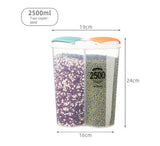 Kitchen Storage Container Large Food Storage Container 360° Rotating Rice Barrels Sealed Cereal Dispenser Rice Tank Grain Box Aimak Store