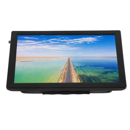 14-Inch Portable Rechargeable Digital TV for Car - ATSC, Screen Share, EU Plug (110-220V)