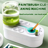 Paint Brush Cleaner Watercolor Brush Rinser with Drain Cleaner Rinse Cup Paint Water Dispenser Oil Paint Brush Cleaner Aimak Store