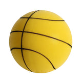 18cm Silent Basketball Quiet No Noise High Density Soft PU Foam Squeezable Ball Indoor Mute Bouncing Basketball Kids Sports Toys Aimak Store