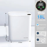 20L Smart Sensor Trash Can With Display Type-C Recharging Automatic Wastebin For Bathroom Kitchen Toilet Wastebasket Smart home Aimak Store
