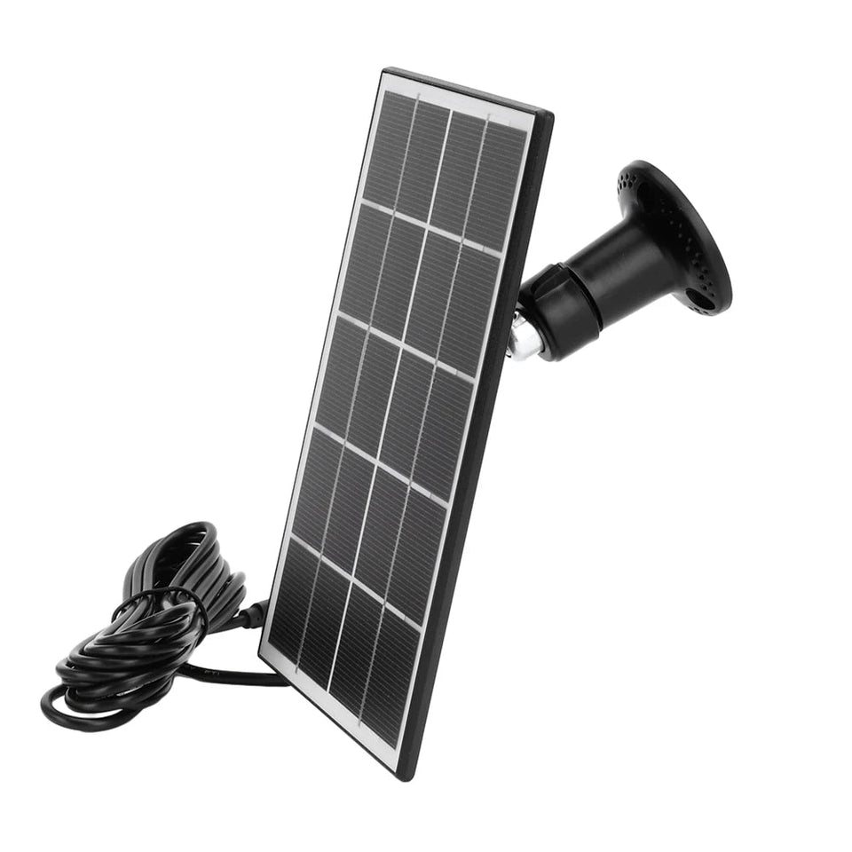 8W 5V Solar Panel Charger Type-c/DC5521 Solar Panel Kit IPX6 Waterproof Outdoor Solar Charger for Security Camera/Home Light Aimak Store