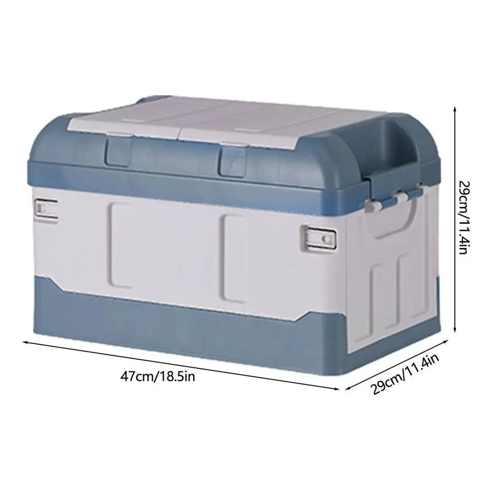 Camping Box Car Trunk Organizer Storage Box Multifunctional Large Capacity Collapsible Storage Boxes For Car Truck Aimak Store