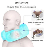 Electric Neck Massage Pillow U-shaped and Fits the Neck Adjustable Heating to Massage and Relax Durable Memory Cotton Aimak Store