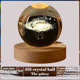 3D Crystal Ball Creative Valentine's Day Mother's Day Gift Rose Love Cloud Crystal Room Desktop Decoration Boy Girl Gifts Aimak Store