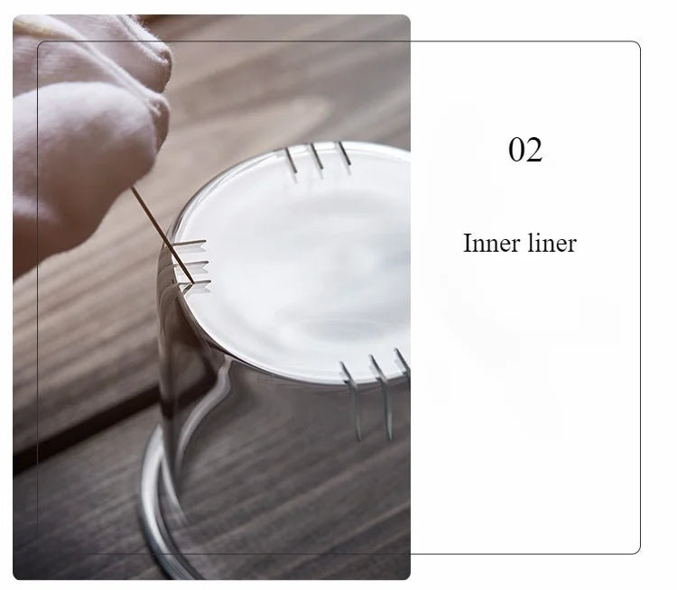 400ml/1000ml Heat-resistant Glass Tea Pot Flower Kettle Kung Fu Teawear Set Tea Strainer Infuser Puer Oolong Barley Pot Teaware Aimak Store