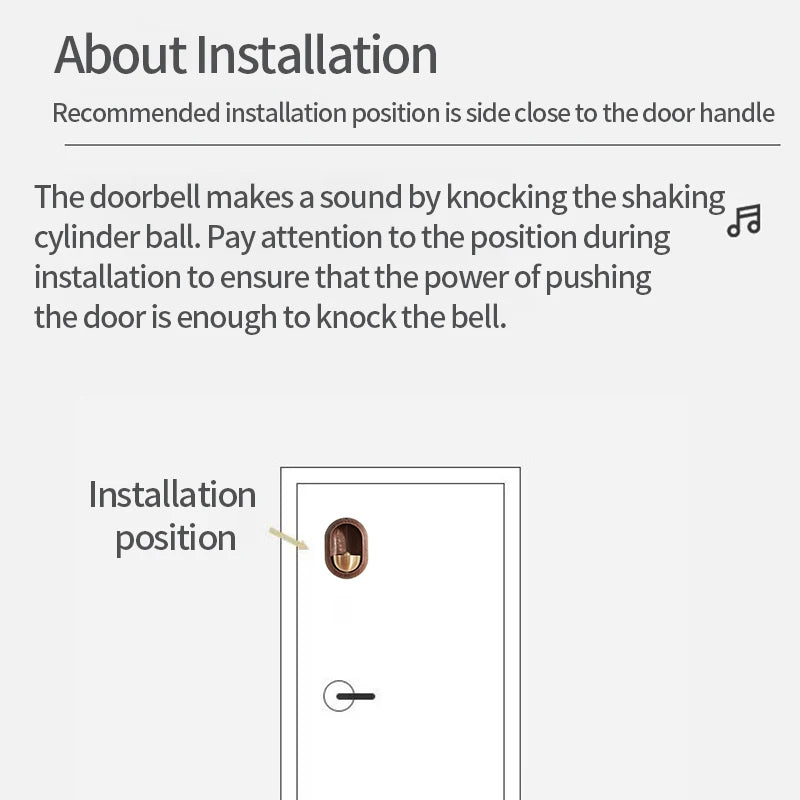 Wooden Door Bell Japanese Wind Chime Room Decor Home Front Doorbell Landscape Bell Garden Decoration Shopkeeper Remind Bell 풍경 종 Aimak Store