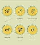 Cold Kettle with Faucet Household Put Refrigerator Fruit Tea Drinks Large Capacity High Temperature Resistant Cool Water Bottle Aimak Store