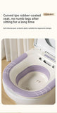 Ergonomic Foldable Toilet Sitz Bath, Soaking Basin Portable Design, for Pregnant Women and Hemorrhoid Patients Treatment Care Aimak Store