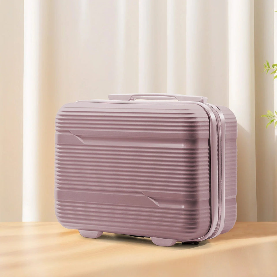 New 13-inch Travel Suitcase Small Carry Make-up Box Luggage Women Girl Mini Storage Handbag Lightweight Travel Case Boarding Bag Aimak Store