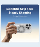 TELESIN Magnetic Phone Camera Shoot Hand Grip Phone Holder Shooting Aid Remote Control Handle for Iphone HUAWEI SAMSUNG Phone Aimak Store