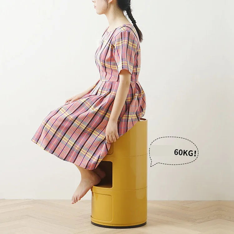 Bedside Table Modern Simple Plastic Multi-layer Ins Net Red Creative Storage Cabinet Minimalist Living Room Storage Cabinet Aimak Store