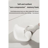 For Volvo R DESIGN  Car Memory Foam Neck Pillow Lumbar Cushion To Relieve Cervical Fatigue Car Headrest Cushion Aimak Store