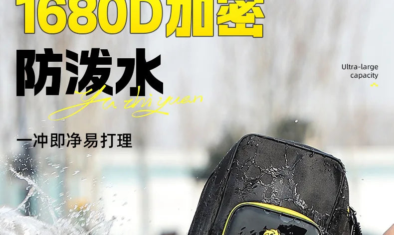 YUZHIYUAN 2025 New Fishing Rod Bag Lightweight Waterproof Wear-resistant Sea Rod Bag Special Fishing Big Belly Storage Bag Aimak Store