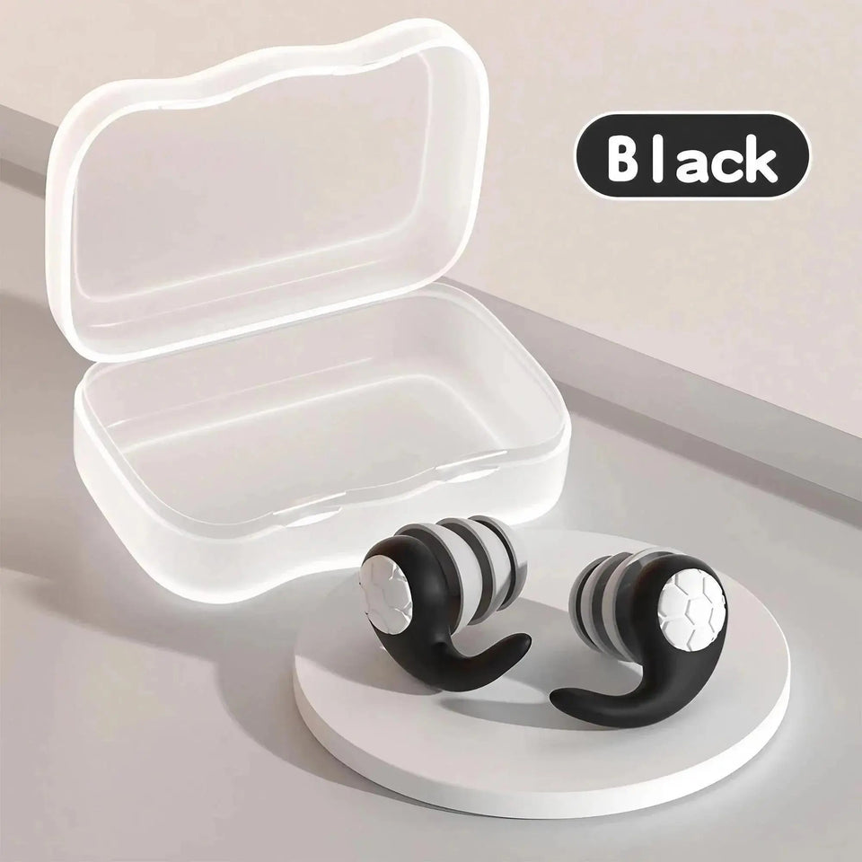 Anti Noise Silicone Earplug Sleep Noise Reduction Ear Plug Canceling Soundproof Ear Plugs Waterproof Swimming In Ear Protector Aimak Store