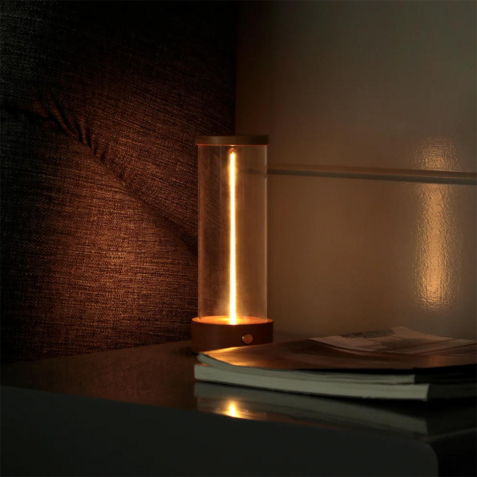 Cordless Table Lamp Magnetic Filament Movable Minimalist Table Lamp With 3 Levels Touch Dimmable Rechargeable Nightstand Lights Aimak Store