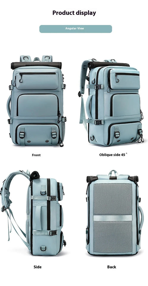 Bange 16 inch Laptop Backpack vacuum compression Backpack Business Large Capacity school Backpack expand outdoor backpack Aimak Store