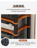 HiFi amplifier rack cabinet shock mount removable CD player video audio equipment metal tripod Desktop tripod stand speaker Aimak Store