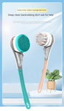 Electric Bath Brushes Shower Cleaning Body Massage Brush Multifunctional Brush Spa Waterproof IPX7 Long Handle Back Brushes Aimak Store